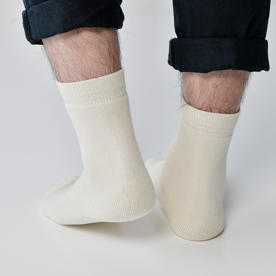 奈良さくらコットン 厚手パイルソックス(2222)