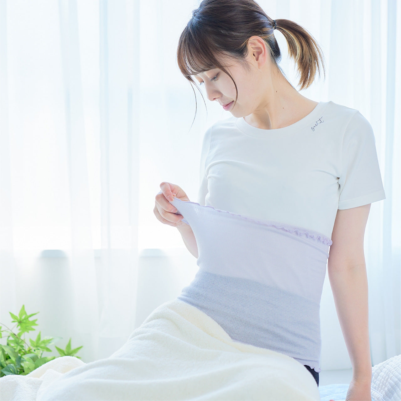 うすいあったか腹巻(8600)
